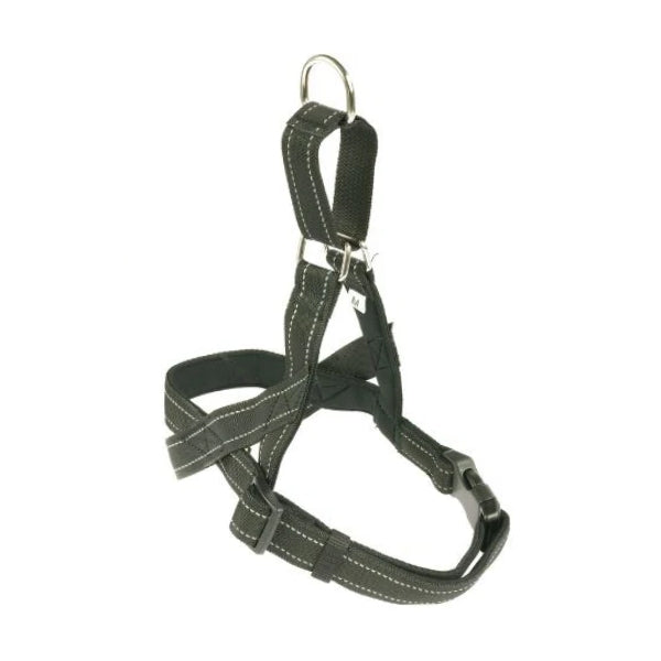 רתמה SMART PLUS מרופדת  - שחורה